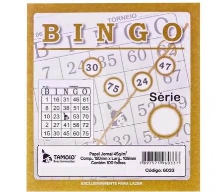BLOCO BINGO TAMOIO COLOR